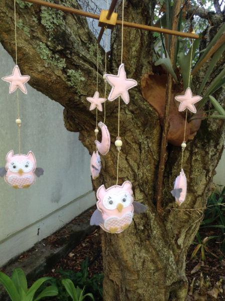 Baby Mobile - Owls