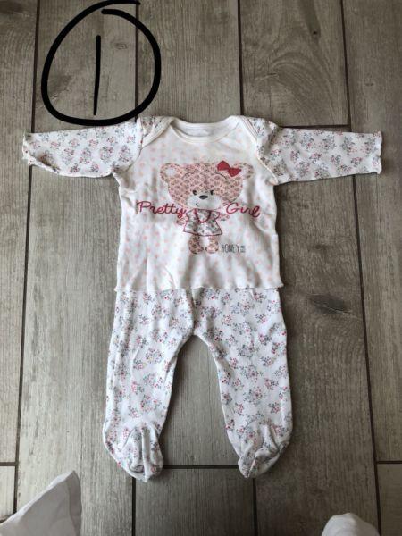 Girls clothing - 1-3mths - R30 each