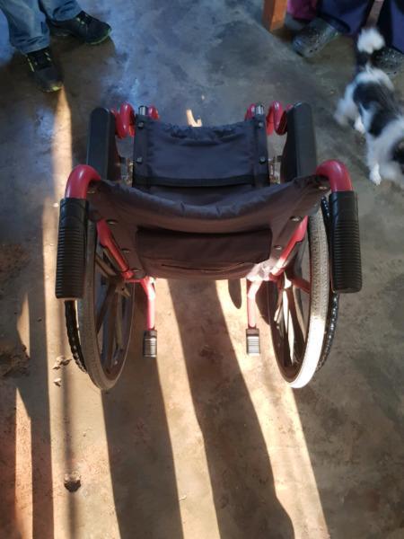 Wheel chair for a child