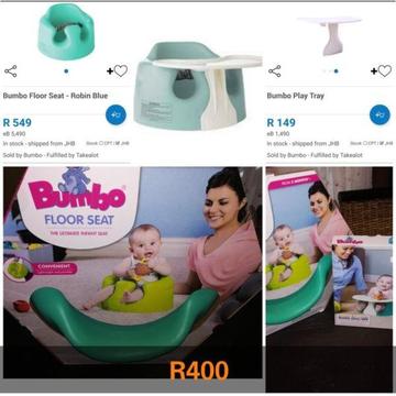 baby bumbo floor seat & tray