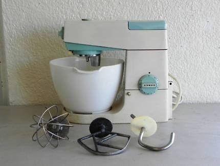 Vintage kenwood chef mixer with attachments