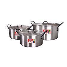 Lc3 bv catering pot set aluminum