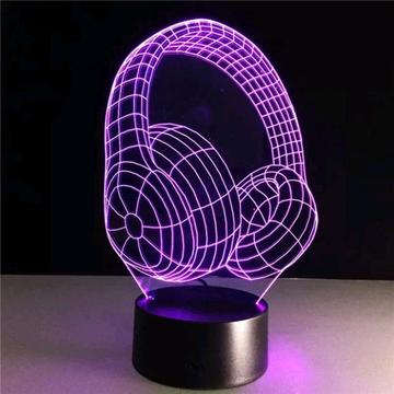 New Available Dj Headphones 3D Light with remote