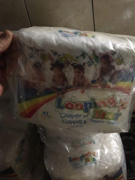 LOOPING STAR DISPOSABLE DIAPERS
