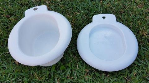 Potties & Baby Bath Support Ring. Take all 3 for R80!!!