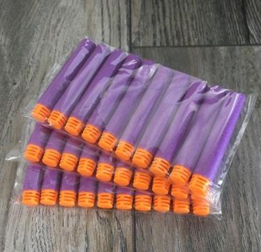 Standard size Purple darts for Nerf blasters