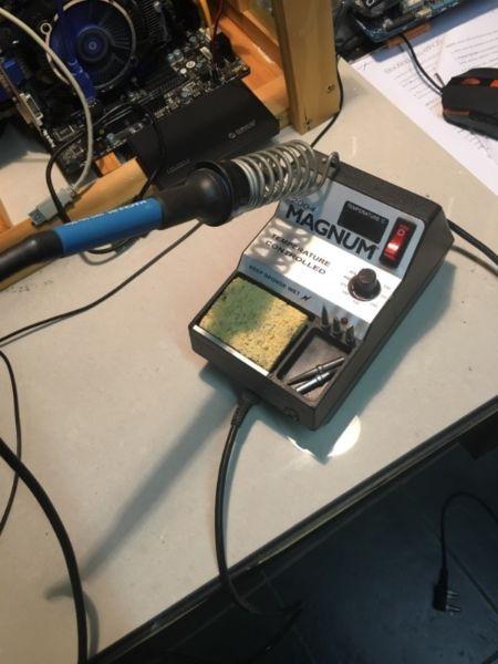 Magnum soldering station and extra