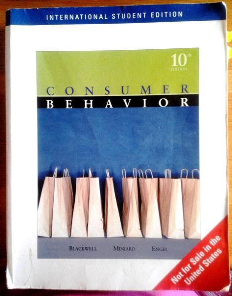 Consumer behaviour - 10th edition - International student edition