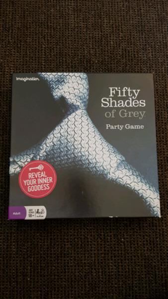 50 shades of Grey board game with red room questions