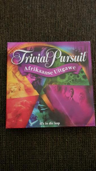 Trivial Pursuit afrikaans game