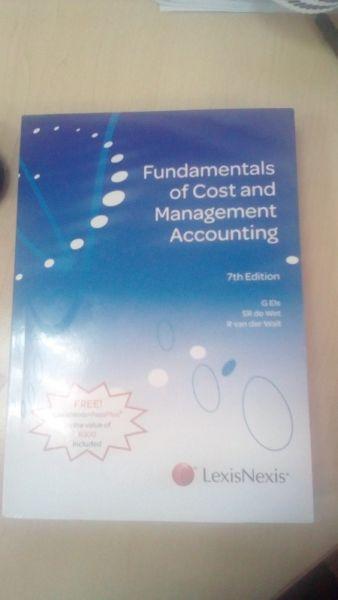 Fundamentals of Cost and Management Accounting