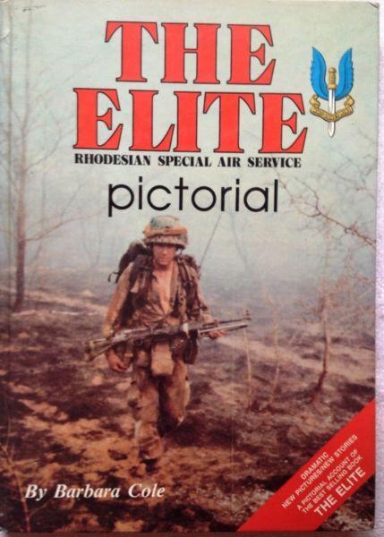 THE ELITE - Rhodesian Special Air Service pictorial - Barbara Cole - book signed by Ms Barbara Cole