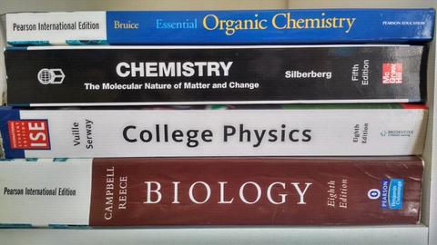 UCT First Year Science Textbooks for Sale