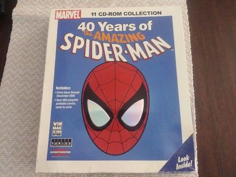Forty years of the amazing Spider Man Comic Books on CD R450