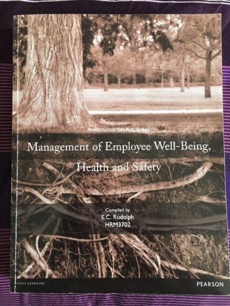 Management of Employee Well-being, Health and Safety