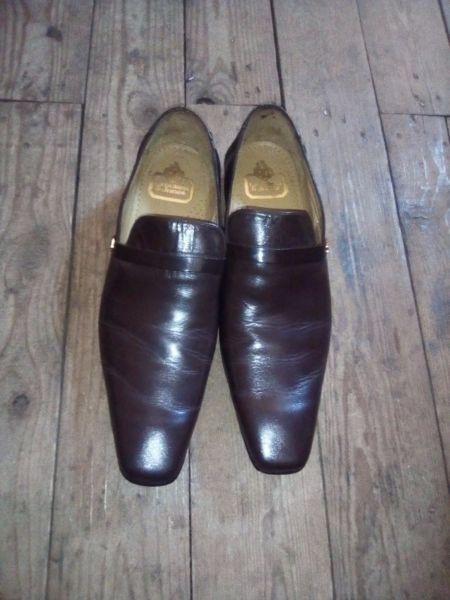 Crockett & Jones leather shoe