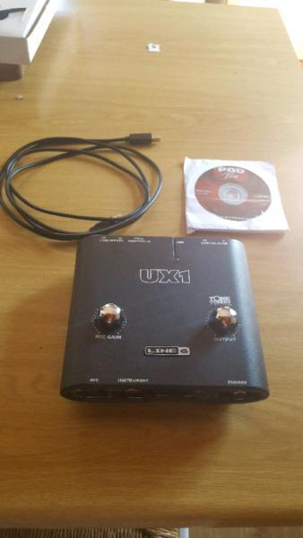 Line 6 UX1 audio interface