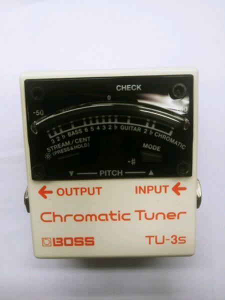 TU-3s Chromatic Tuner NEW
