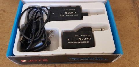 JOYO JW-01 Rechargeable 2.4Ghz Audio Wireless Digital Guitar Transmitter Receiver