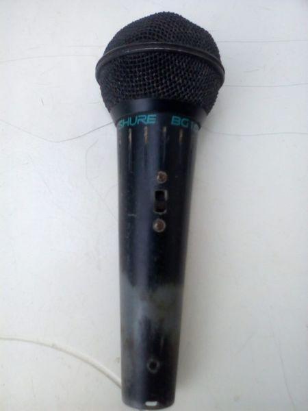 Sure BG 10 mi Microphone for sale. Used but still sounds good