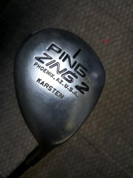 Ping Zing 2 driver with Ping Aldila shaft