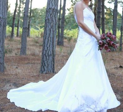 Wedding dress, Ilse Roux, Size 10