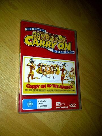 The Classic Carry On Up The Jungle BRAND NEW DVD - SID JAMES & KENNETH WILLIAMS