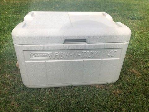 Coleman fishing Tackle Cooler-Box For Sale