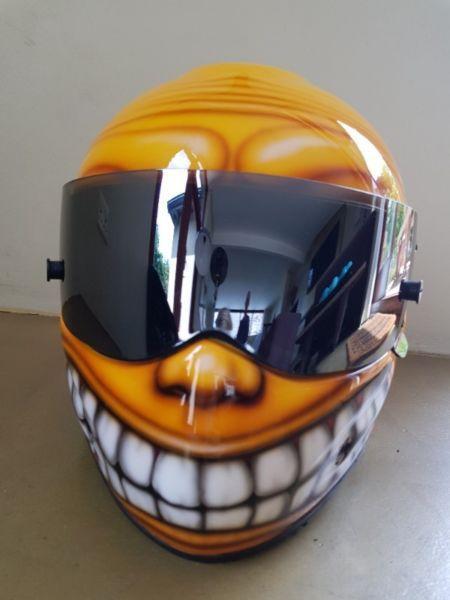 Motorcycle Helmets for sale 3x