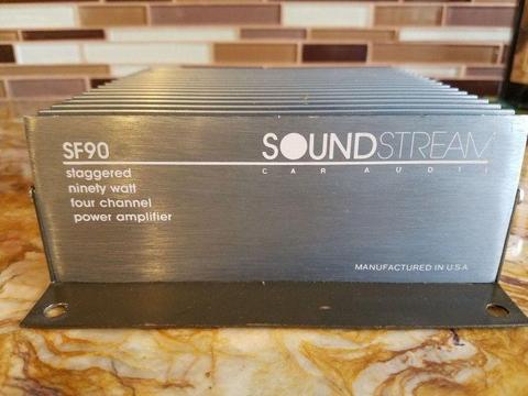 Soundstream SF90 Audiophile Car Amplifier