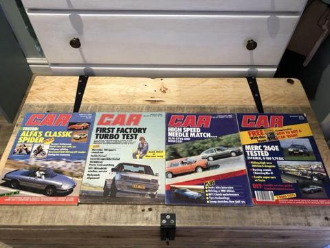 1980’s CAR Magazines For Sale!