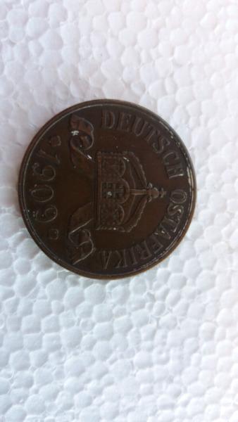 Deutsch Ostafrika coin