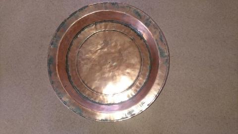 Large Copper Plate