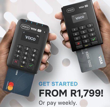 Accept Card Payments with a YOCO card Machine