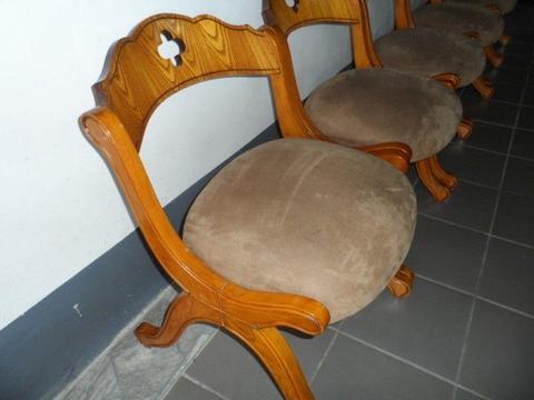 VINTAGE DINING ROOM CHAIRS X6