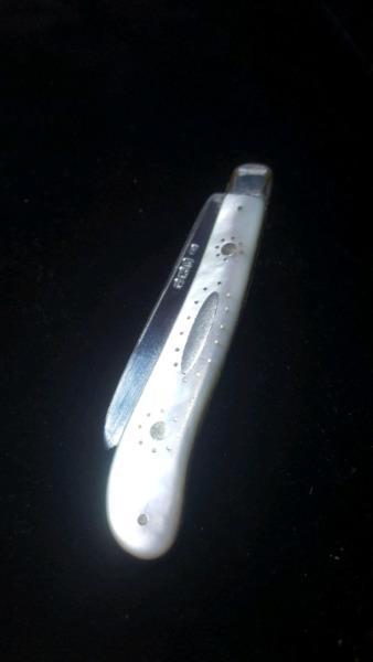 Antique Sterling silver fruit knife