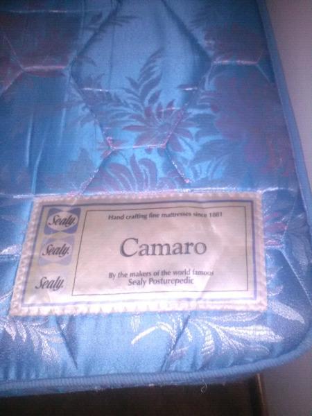 Sealy Camaro single bedset