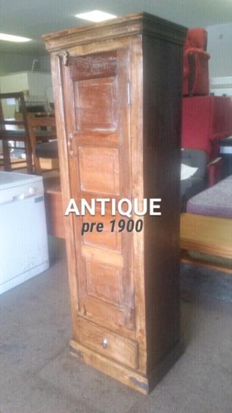 ✔ GORGEOUS!!! Antique Cabinet in Old Oak and Teak (circa pre 1900)