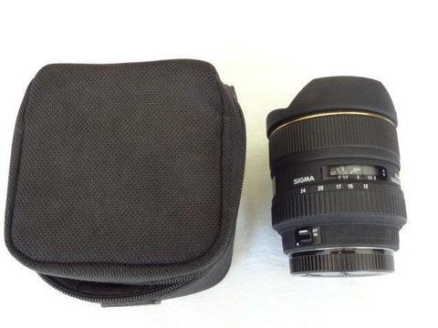 Sigma 12-24mm f/4.5-5.6 EX DG IF HSM Ultra Wide Angle Zoom Canon