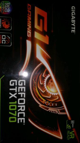 Gigabyte G1 Geforce 1070 8gb