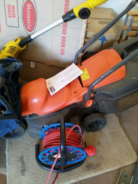 Lawnmower and trimmer