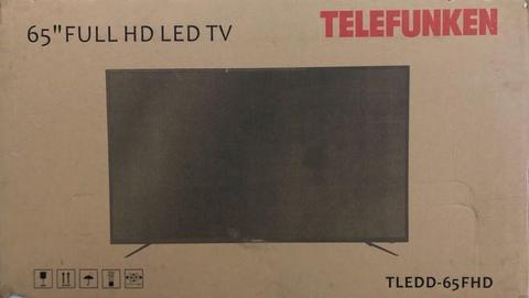 Tv’s Dealer: TELEFUNKEN 65” FULL HD LED BRAND NEW