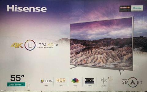 Tv’s Dealer: HISENSE (55M7000UWG) 55” HDR SMART 4K ULTRA HD ULTRA SLIM LED NEW WITH WARRANTY