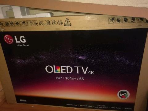 Oled c7 65inch 4k for sale