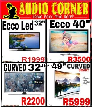 Tvs On Sale at Audio Corner
