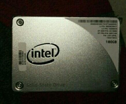 180Gb intel ssd drive available R500
