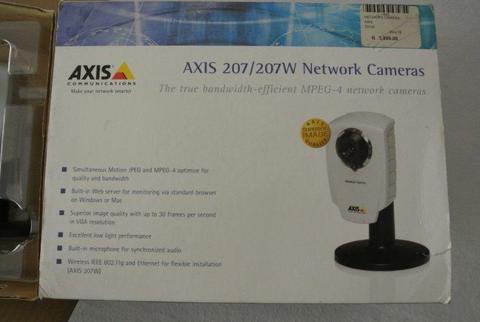 AXIS 207W WIFI IP Network Camara