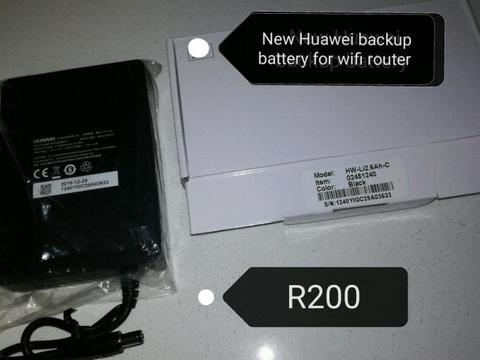 New Huawei backup battery for router