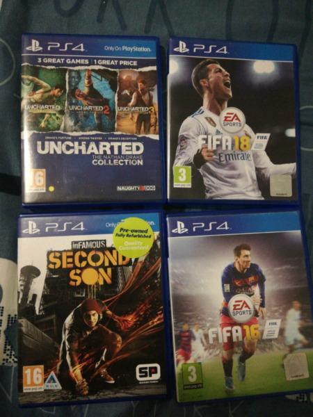 Ps4 games for sale 0726650260 what'sapp