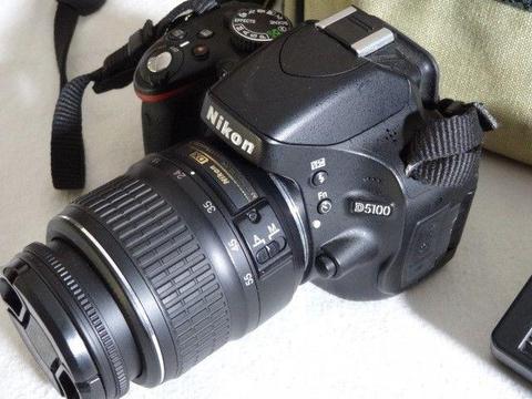 Nikon D5100 SLR 18-55mm Lens Camera